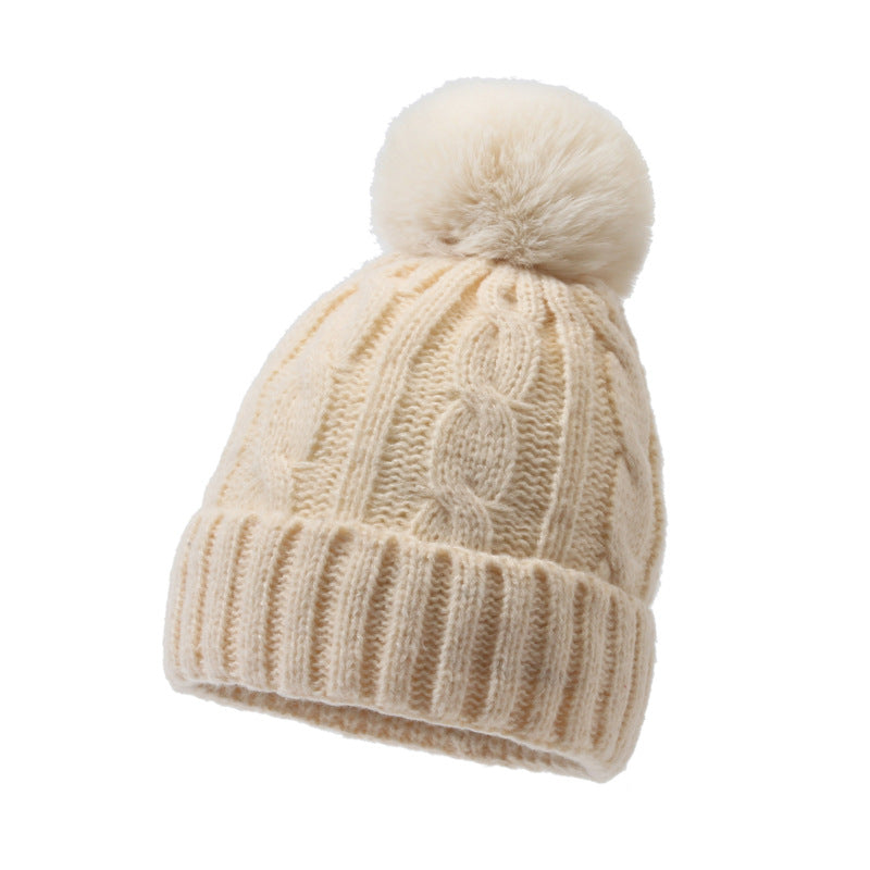 Wholesale 2023 Winter Velvet Thickened Warm Hat Cotton Woolen Hat